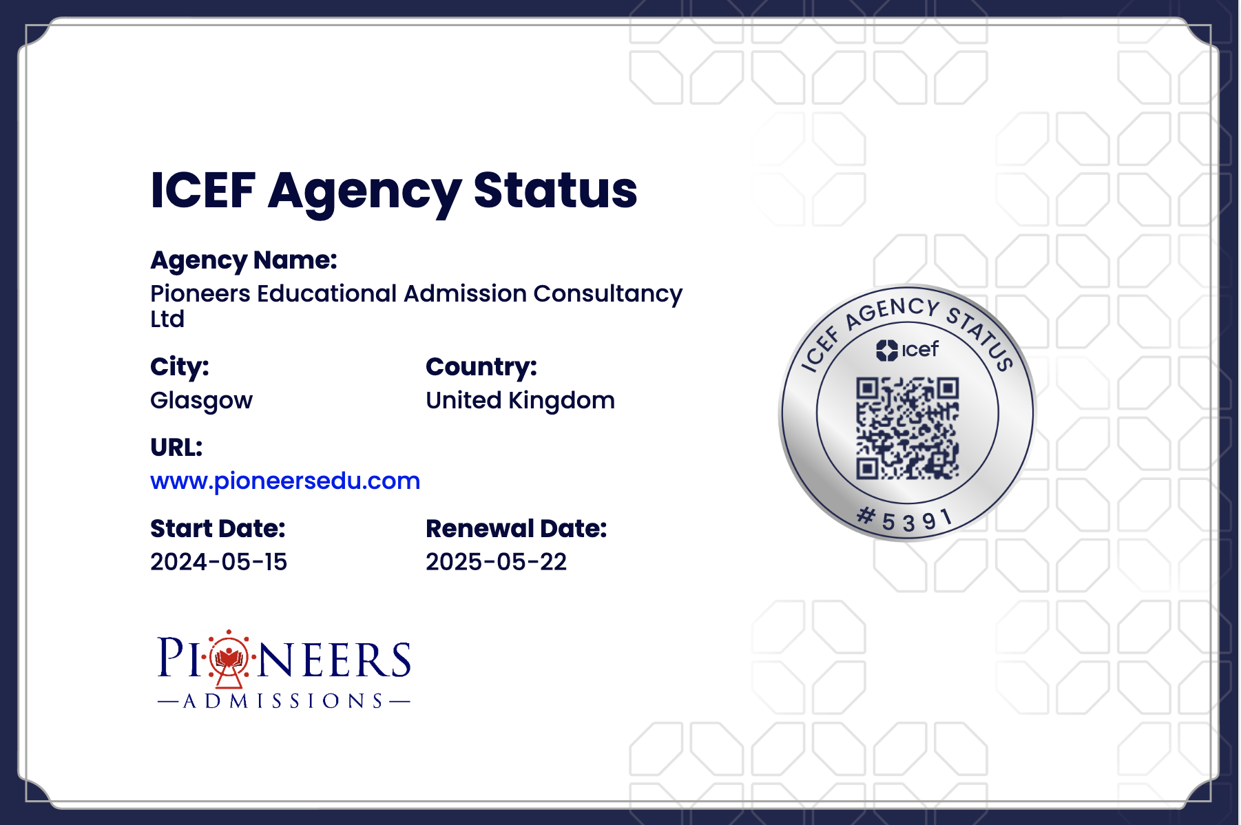 English UK Partner Agency